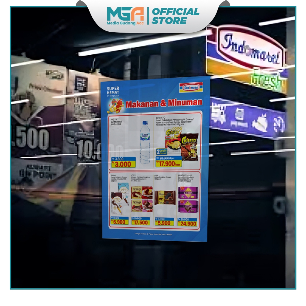 Jual Tempat Brosur Tempel F4 / Tempat Poster Tempel Dinding Akrilik ...