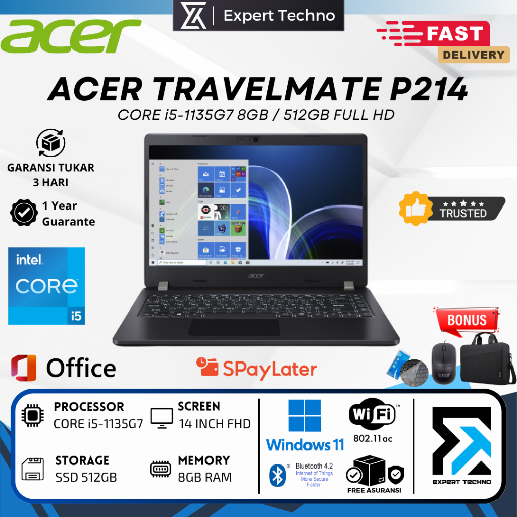 Jual Acer TravelMate P214 Terlengkap & Harga Terbaru Juli 2026 | Shopee ...
