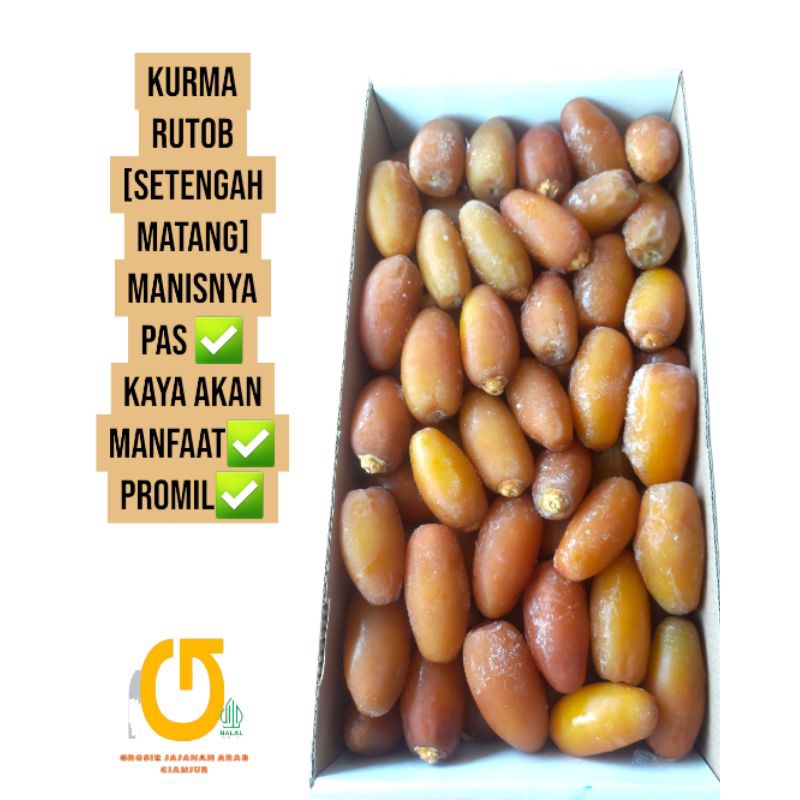 Jual KURMA MUDA RUTOB LIBIYA KRENYES CRUNCY BISA UNTUK PROMIL SUAMI ...