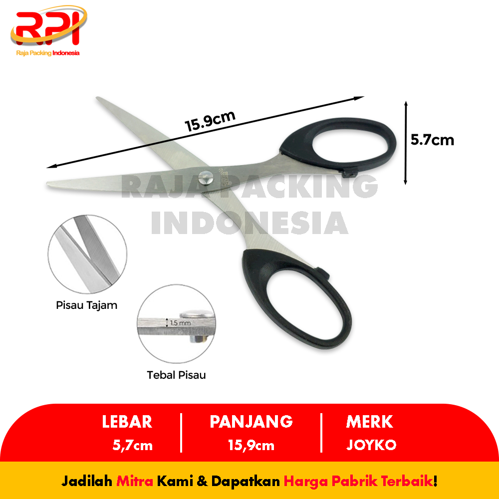 Jual Gunting Besar Scissors Joyko SC-838 RAJA PACKING INDONESIA ...