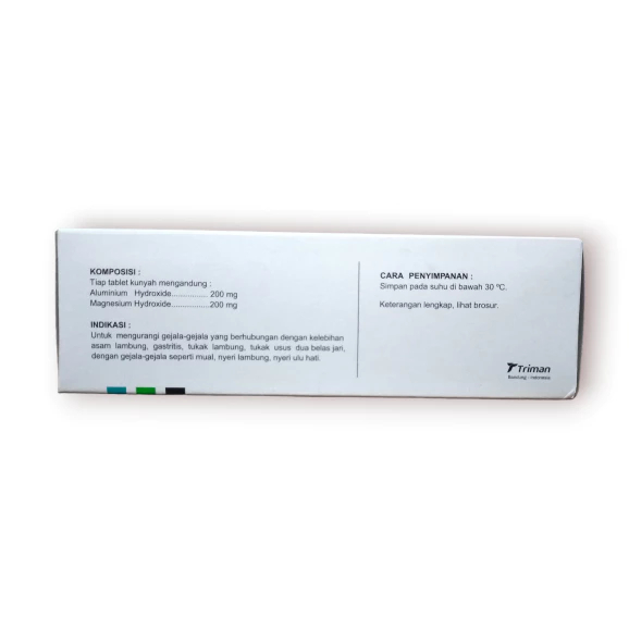 Jual Antasida Doen Triman Box Isi 100 Tablet | Shopee Indonesia