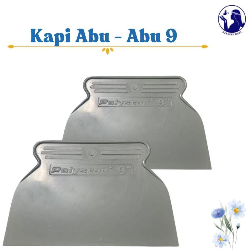 Jual Kapi pvc Lebar /kapi jumbo/kapi plamir TEBAL Abu-abu 5