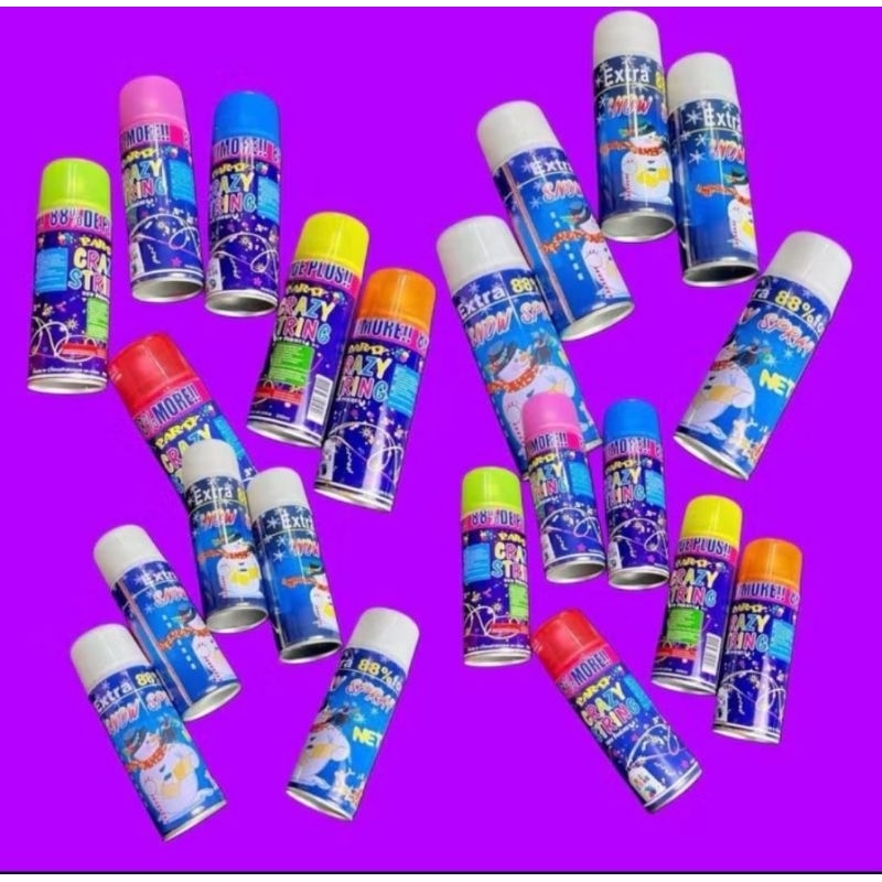 Jual String Spray Party String Spray String Semprotan Jaring Aksesoris ...