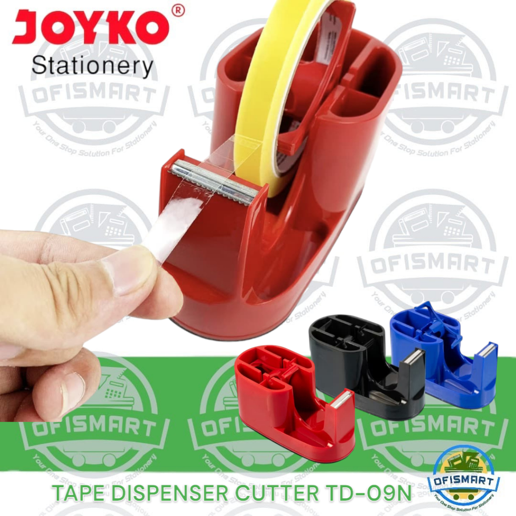 Jual Joyko Tape Cutter Dispenser Pemotong Pita Perekat Dual Core TD-09N ...