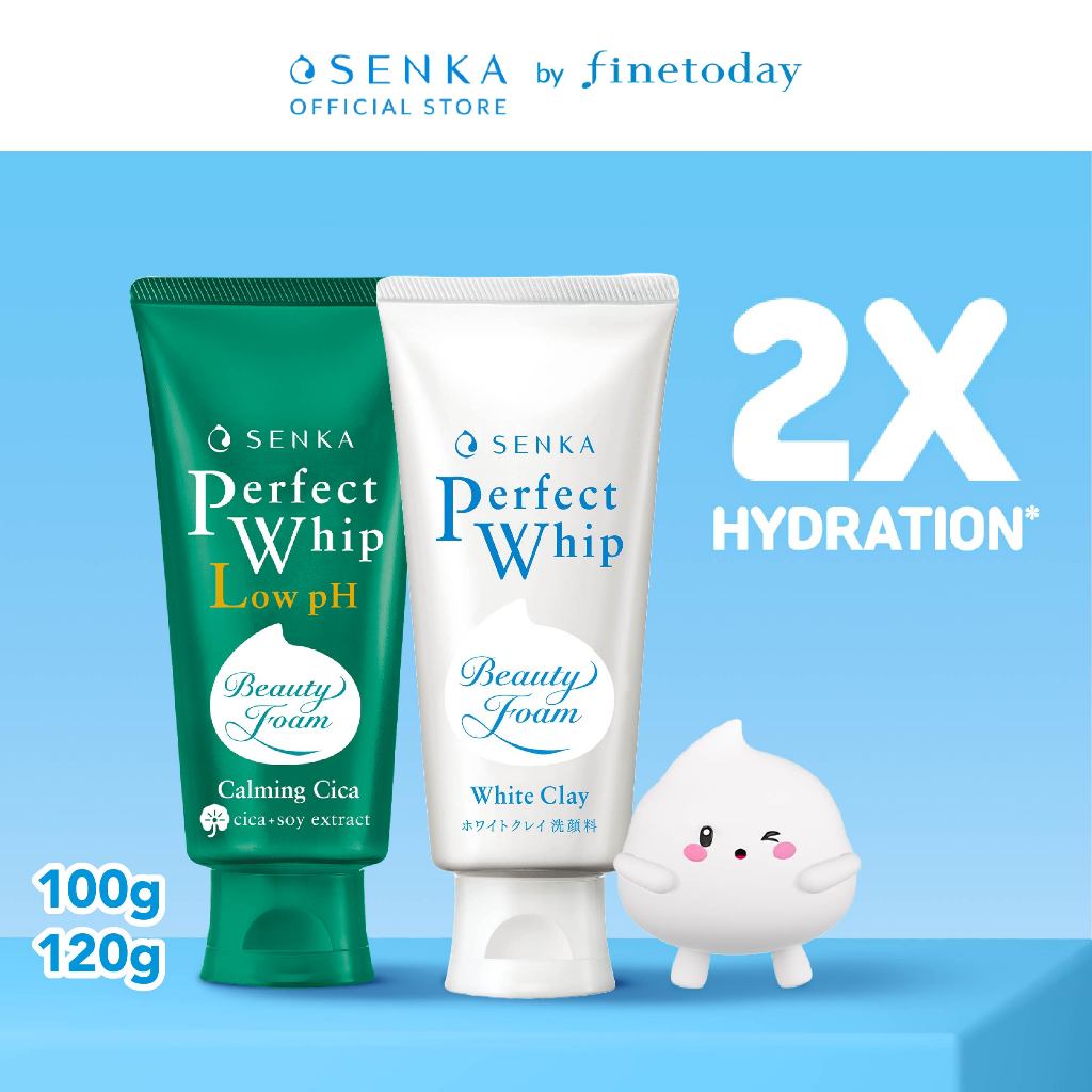 Jual [Special Bundle] SENKA Perfect Whip Low pH Calming Cica - 100 gr ...