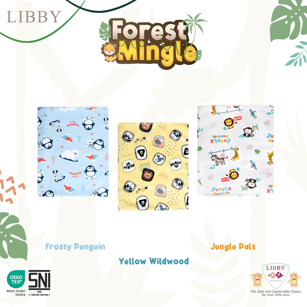 Jual LIBBY 1 pcs Bedong Motif Unisex ( 1 pcs ) | Lively Vibes | Hazel ...