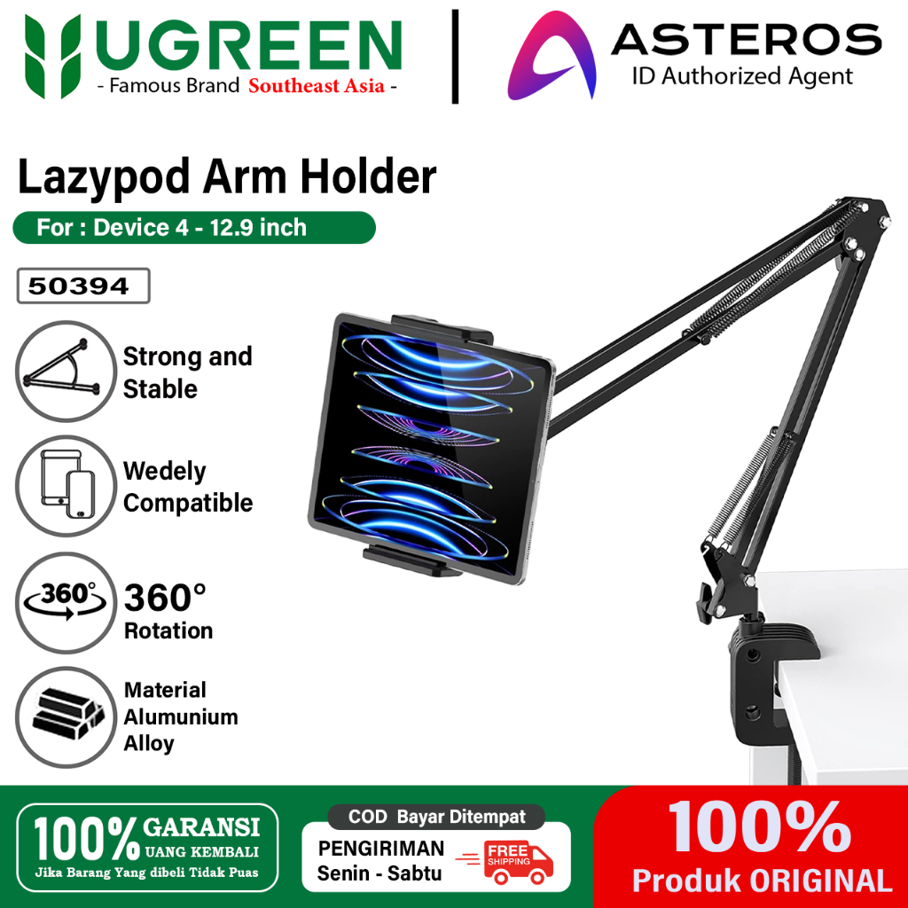 Mobile Holder Lazy Tablet Holder UGREEN Lazypod Tablet Hp