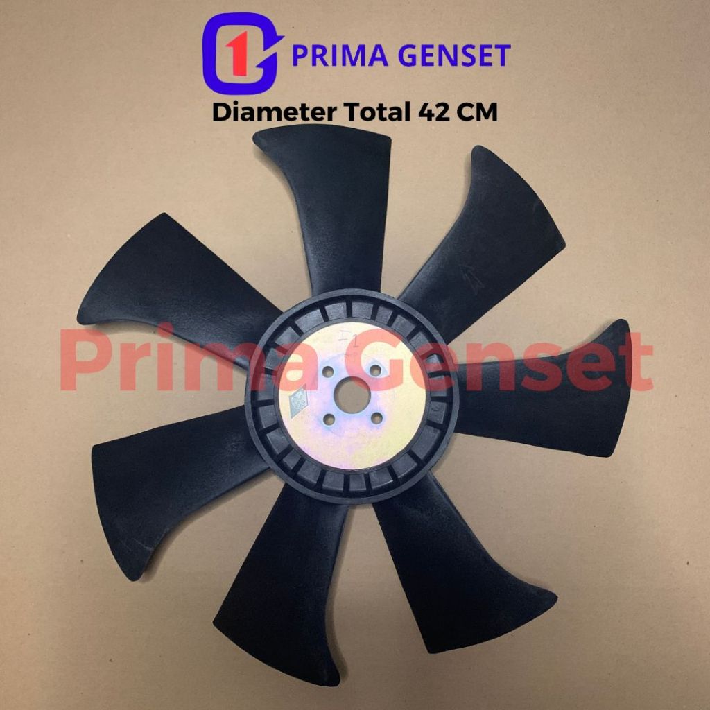 Jual Kipas Radiator / Radiator Fan Genset 4JA1 - F1 / 4JA1-F1 Untuk ...