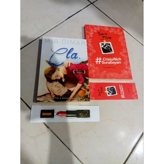 OBRAL BUKU MURAH ORIGINAL / NOVEL REMAJA / 1 PAKET 2 BUKU / ELA / THANK YOU NOTE A NEW PERSPECTIVE ON #CRAZYRICH SURABAYA / ROMANCE / DEWASA / FIKSI /
