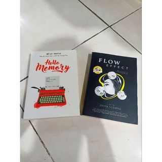 OBRAL BUKU MURAH ORIGINAL / NOVEL REMAJA / 1 PAKET 2 BUKU / HELLO MEMORY / FLOW EFFECT / ROMANCE / DEWASA / FIKSI /