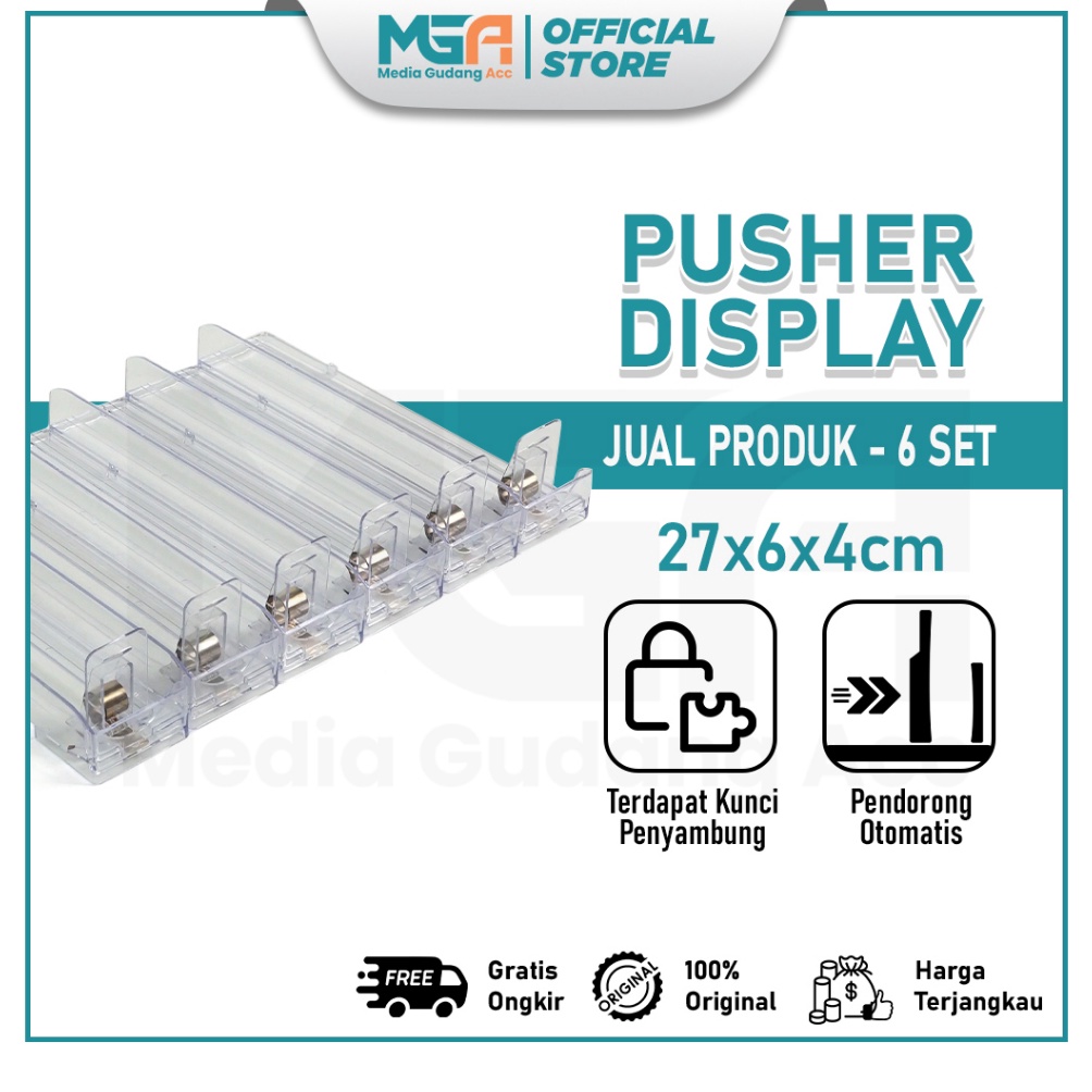 Jual KODE C55Q PUSHER ROKOK 6SET TEMPAT ROKOK RAK ROKOK AKRILIK PUSHER ...