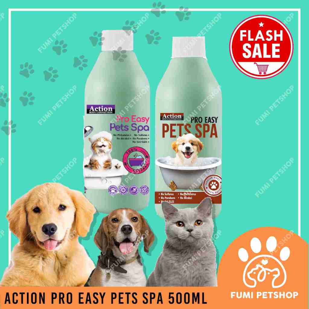 Jual ACTION PRO EASY PET SPA 500ML (SHAMPOO DOG & CAT) | Shopee Indonesia