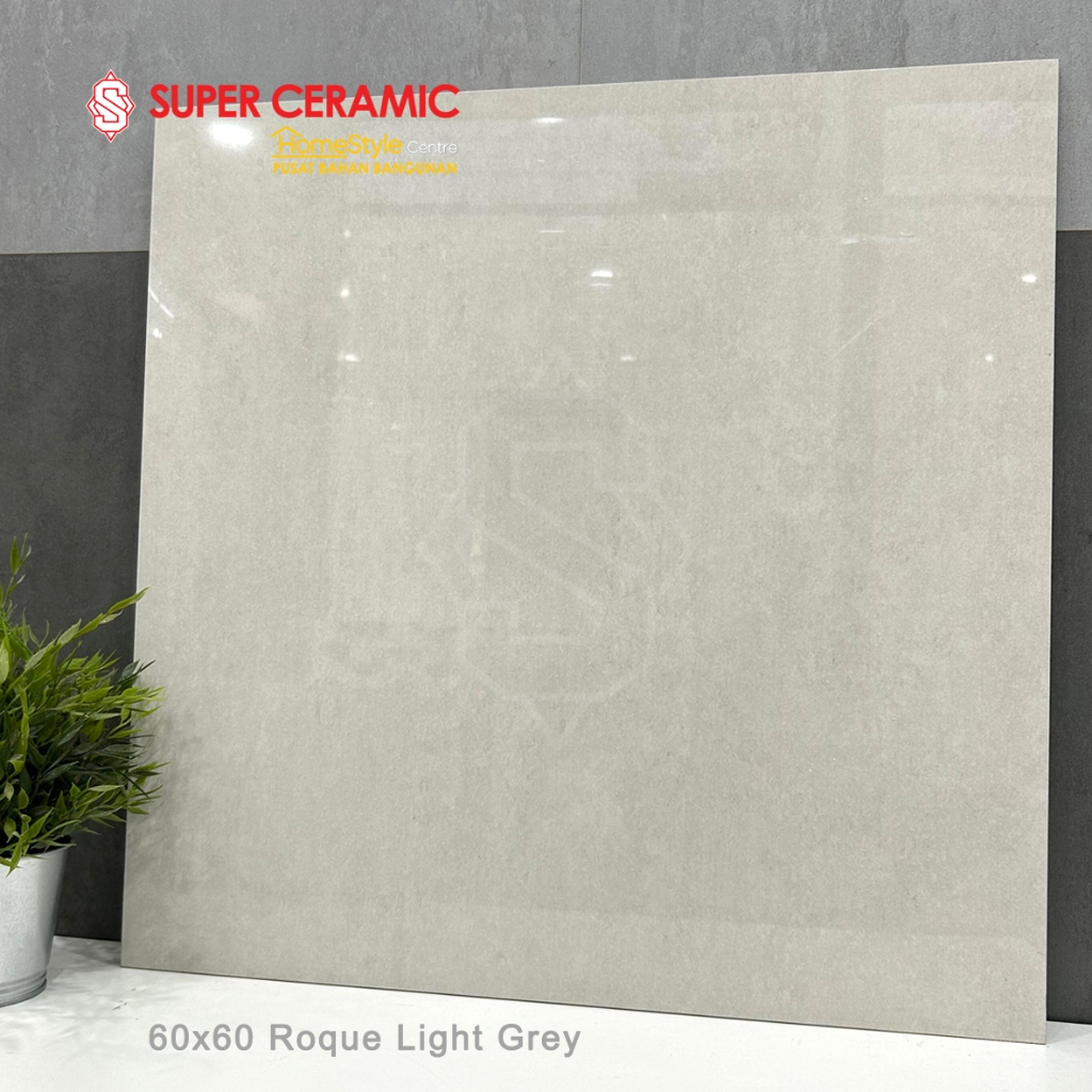 Jual INFINITI 60x60 Granit Lantai Dinding - ROQUE LIGHT GREY | Shopee ...