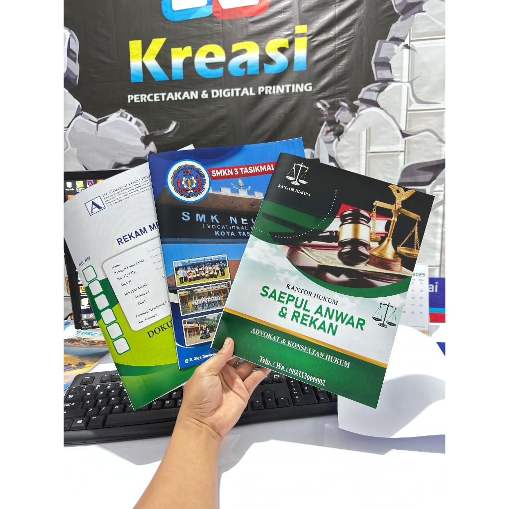 Jual Map Folder, stop map custom , Map Rekam Medis, Map Sekolah, Map ...