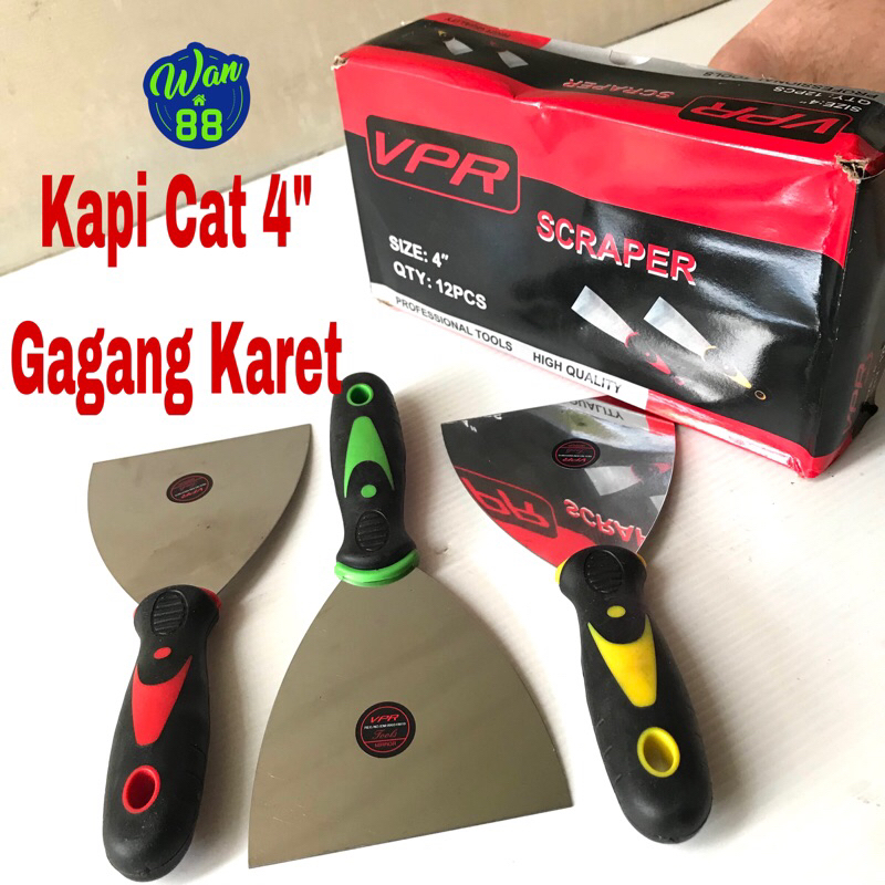 Jual Kapi Cat 4” VPR Gagang Karet | Shopee Indonesia