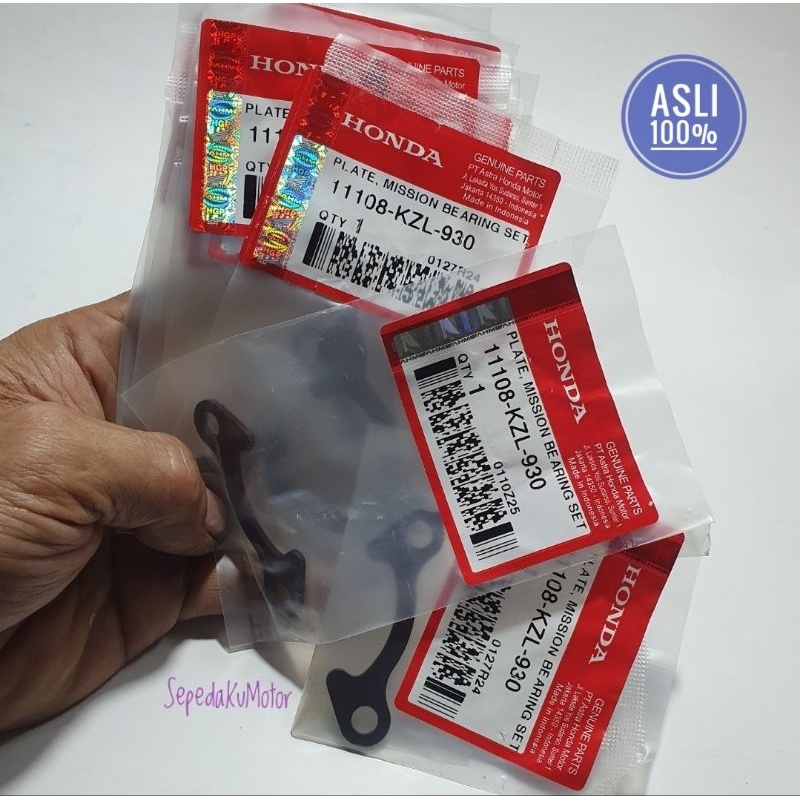 Jual plat tahanan bearing laher rasio as pully puli beat scoopy spacy ...
