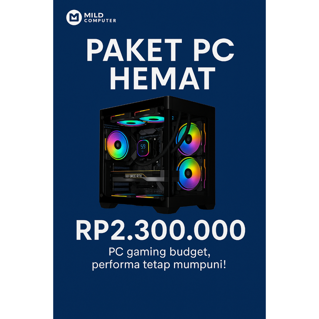 Jual PAKET PC HEMAT INTEL CORE I5 FULL RGB | Shopee Indonesia