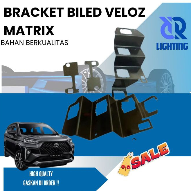 Jual BREKET BILED VELOZ MATRIX bracket besi x1m x1 1.5 inch 1.8 veloz ...