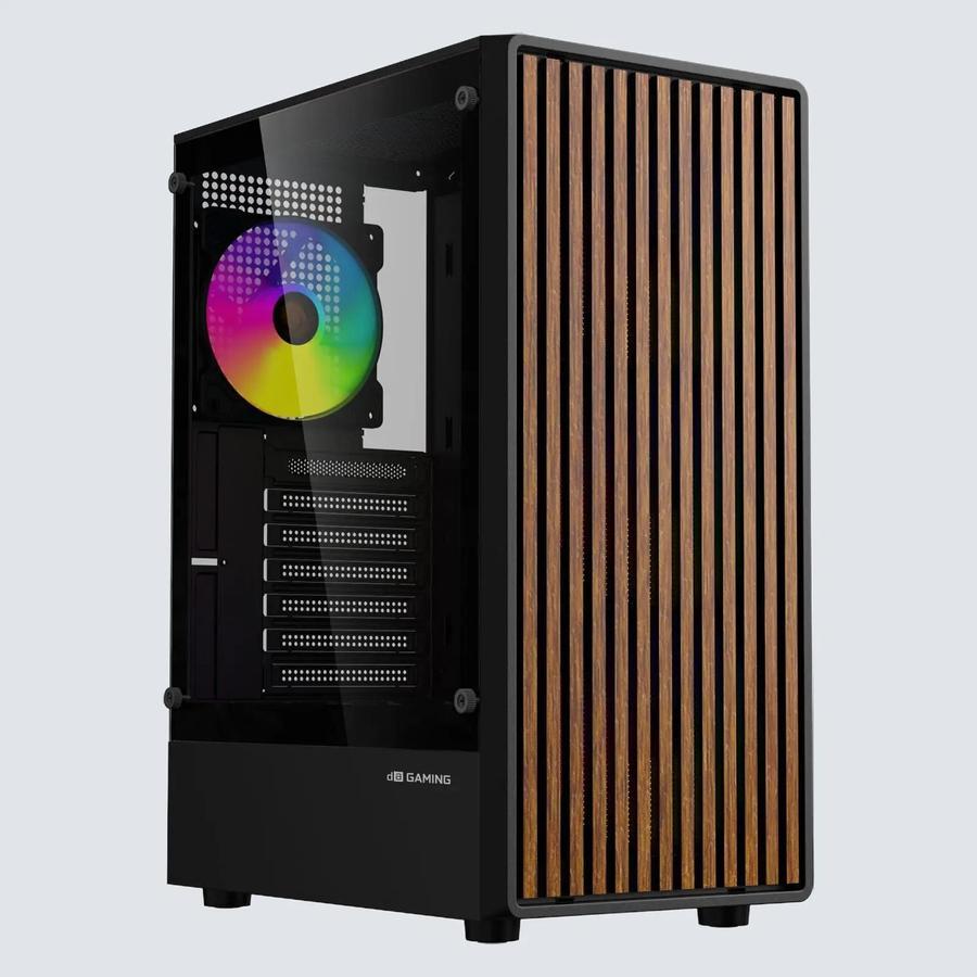 Jual Casing Digital Alliance OASIS TG WOOD Gratis 4 fan RGB -Casing ATX ...