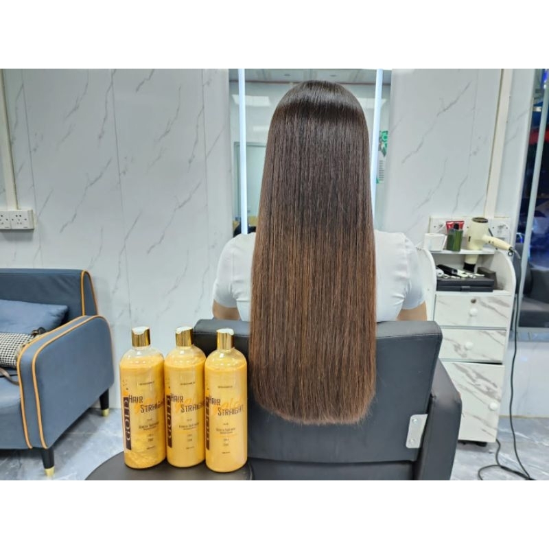 Traitement Lissant Hair Go Straight Gold - à La Kératine, Neuf Sous Blister
