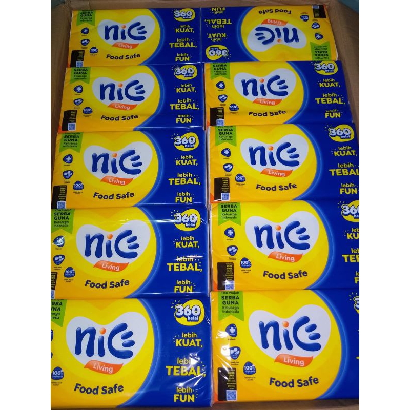 Jual TISU MURAH NICE 360 5,10 PCS LEMBUT HALUS DAN TEBAL | Shopee Indonesia