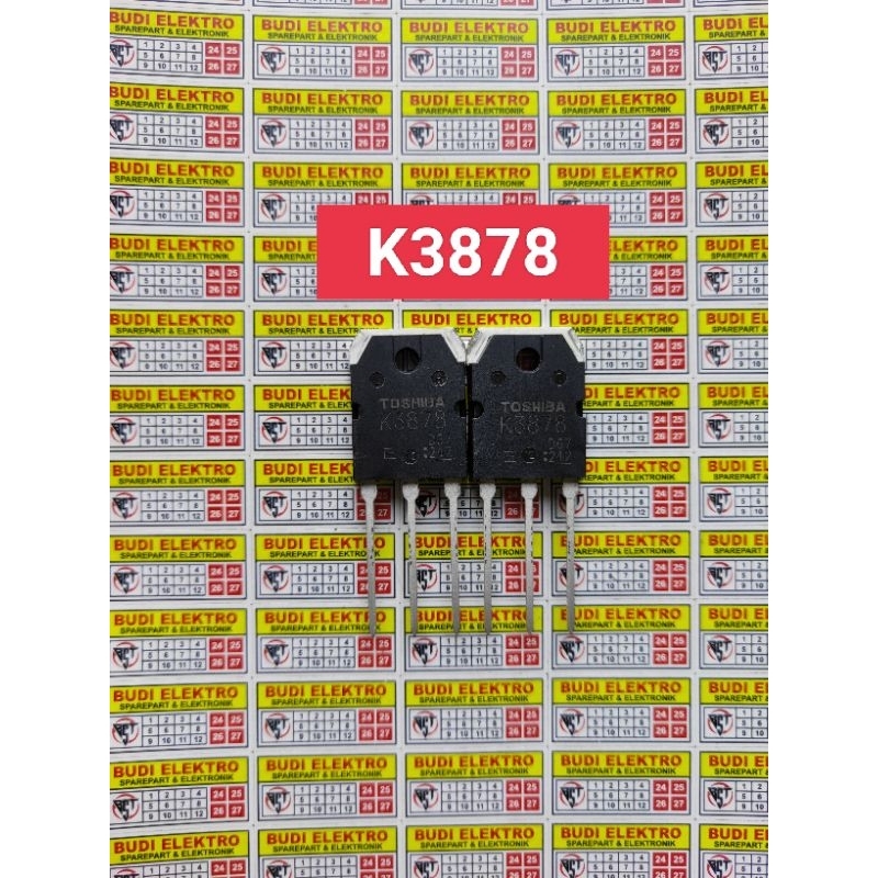 1PZ Transistor Toshiba 2SK3878 K3878 &ndash; TO-3P &ndash; Nuovo