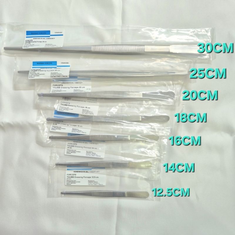 Jual Pinset Anatomi Cirugis 14cm 16cm 18cm Pincet Anatomi Pinset ...