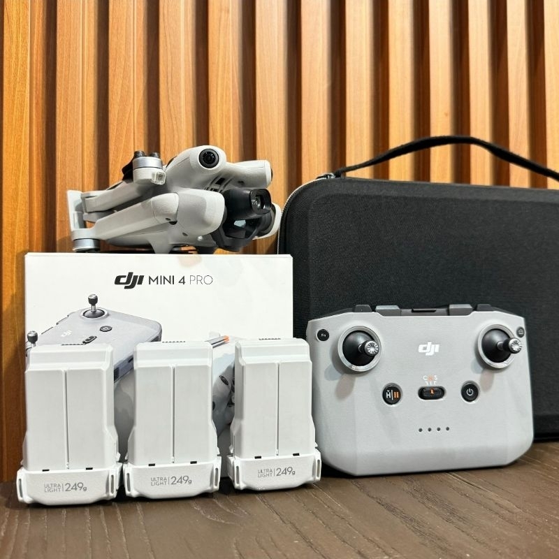 Jual DJI Mini 4 Pro RCN2 Combo 3 Battery Secondhand Free tas handbag ...
