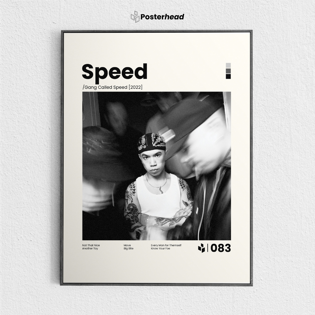 Jual Poster Speed - Gang Called Speed - Frameblock - Posterhead ...