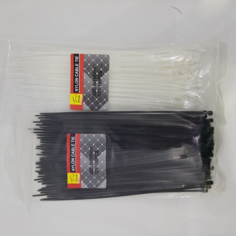 Jual RUSH Nylon Cable Ties / Kabel Ties Nylon / Pengikat Kabel Nylon ...