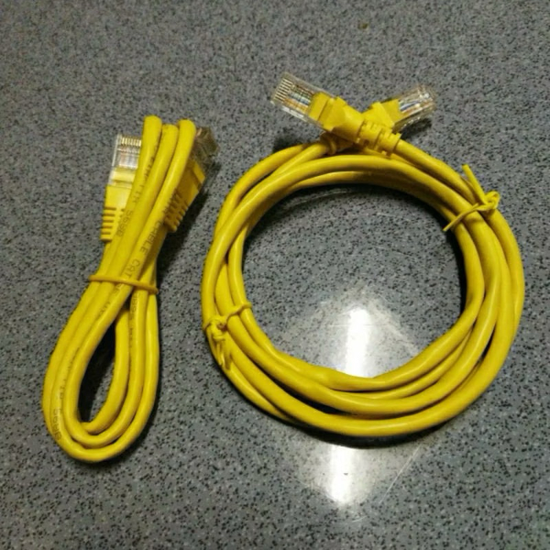 Jual Kabel Lan RJ45 1,5 meter lan Cable RJ45 panjang 1.5 meter kabelan ...