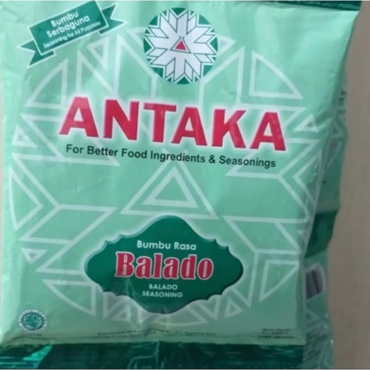 Jual bumbu tabur antaka rasa balado seasoning 1 renceng isi 10 pcs x ...