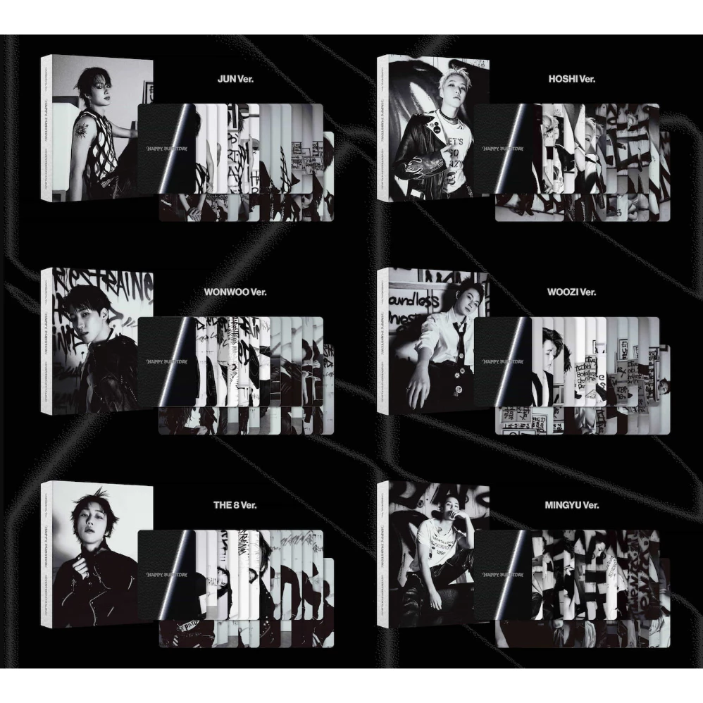 SEVENTEEN Happy Burstday Daredevil Version dan POB Album KPOP Original