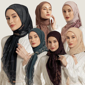 Wulang Narawangsa Hijab Segi Empat Musi Series Kerudung Segi Empat Hijab Motif Segi Empat Hijab
