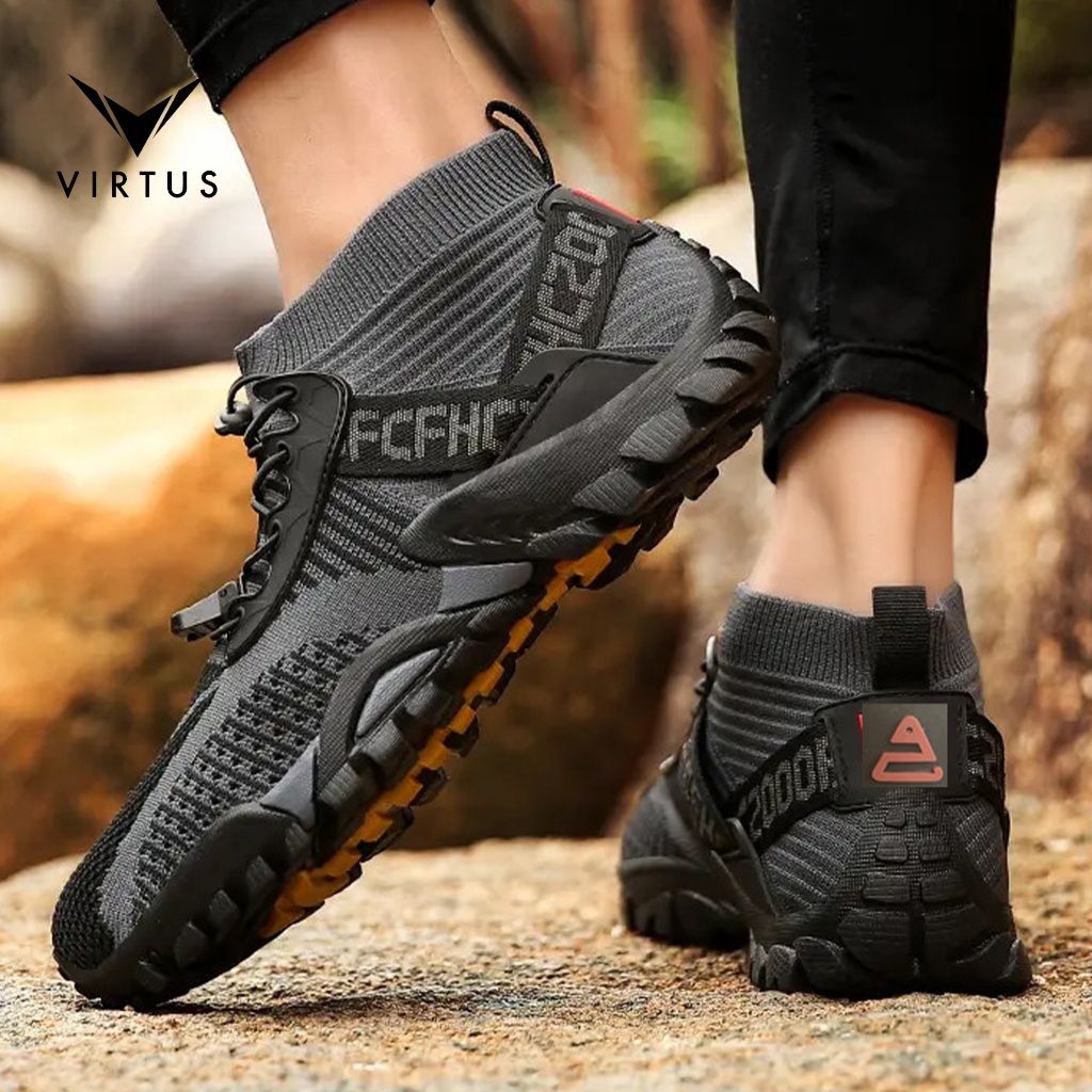 Jual VIRTUS Wear 39 - 44 ONYX Sepatu Sandal Gunung Hiking Pria Slip On ...