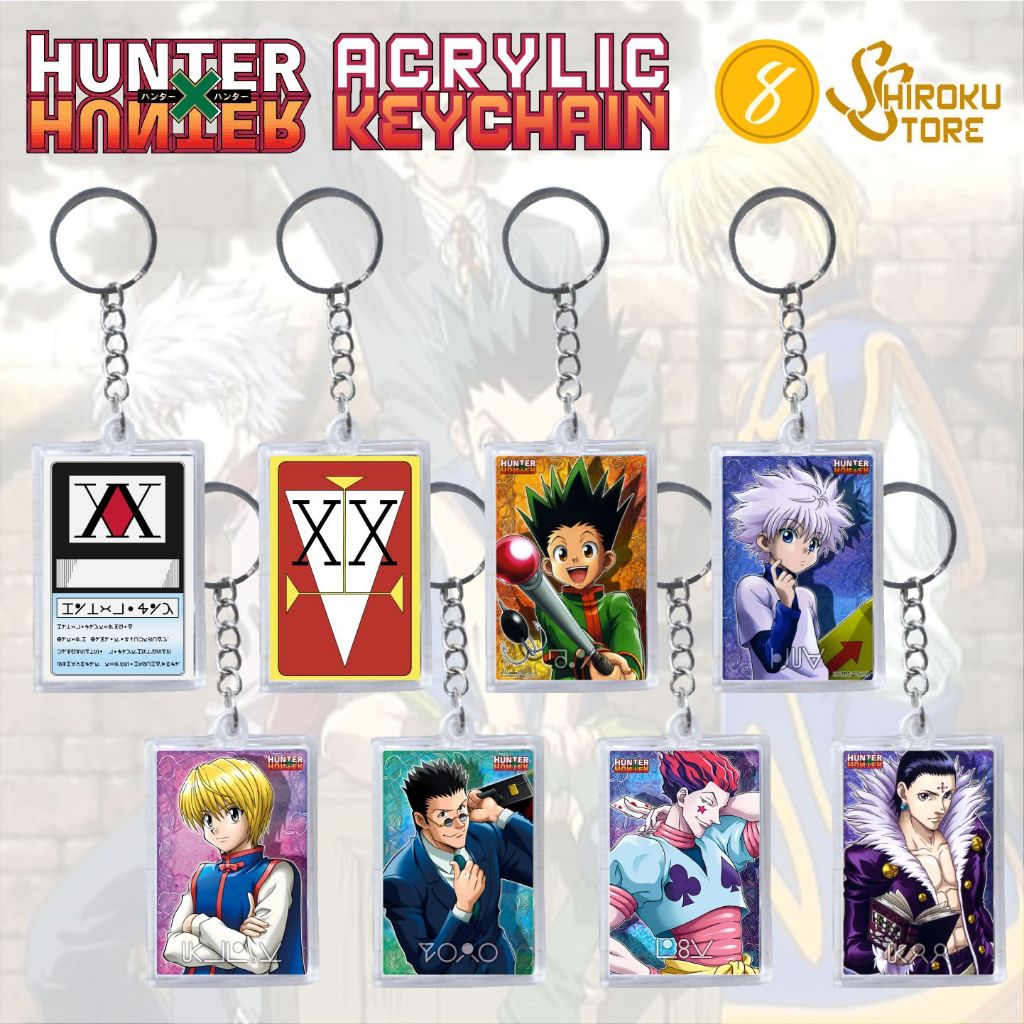 Jual Gantungan Kunci Anime Hunter x Hunter / Ganci Gon Killua Hisoka ...