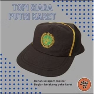 Jual TOPI PRAMUKA SIAGA PUTRI KARET BAHAN MASTER | Shopee Indonesia