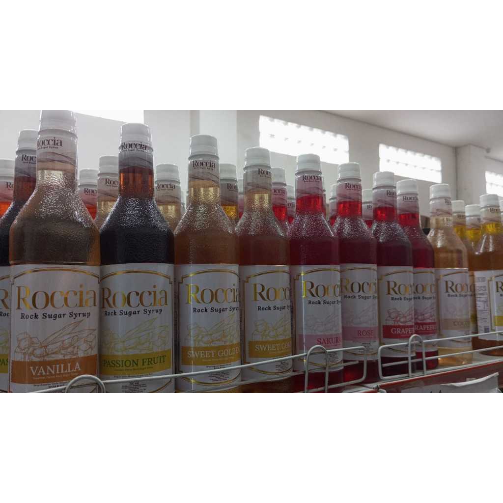 Jual ROCCIA ROCK SUGAR SYRUP 760 ML | Shopee Indonesia