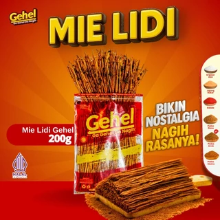 Gehel Mie Lidi 200gr - Makanan Ringan (Grosir)