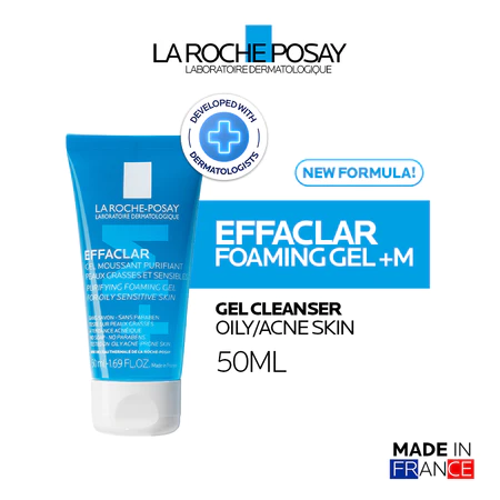 Pratinjau La Roche Posay Effaclar Foaming Gel Cleanser 50ml - Facial Wash Kulit Jerawat/ Berminyak