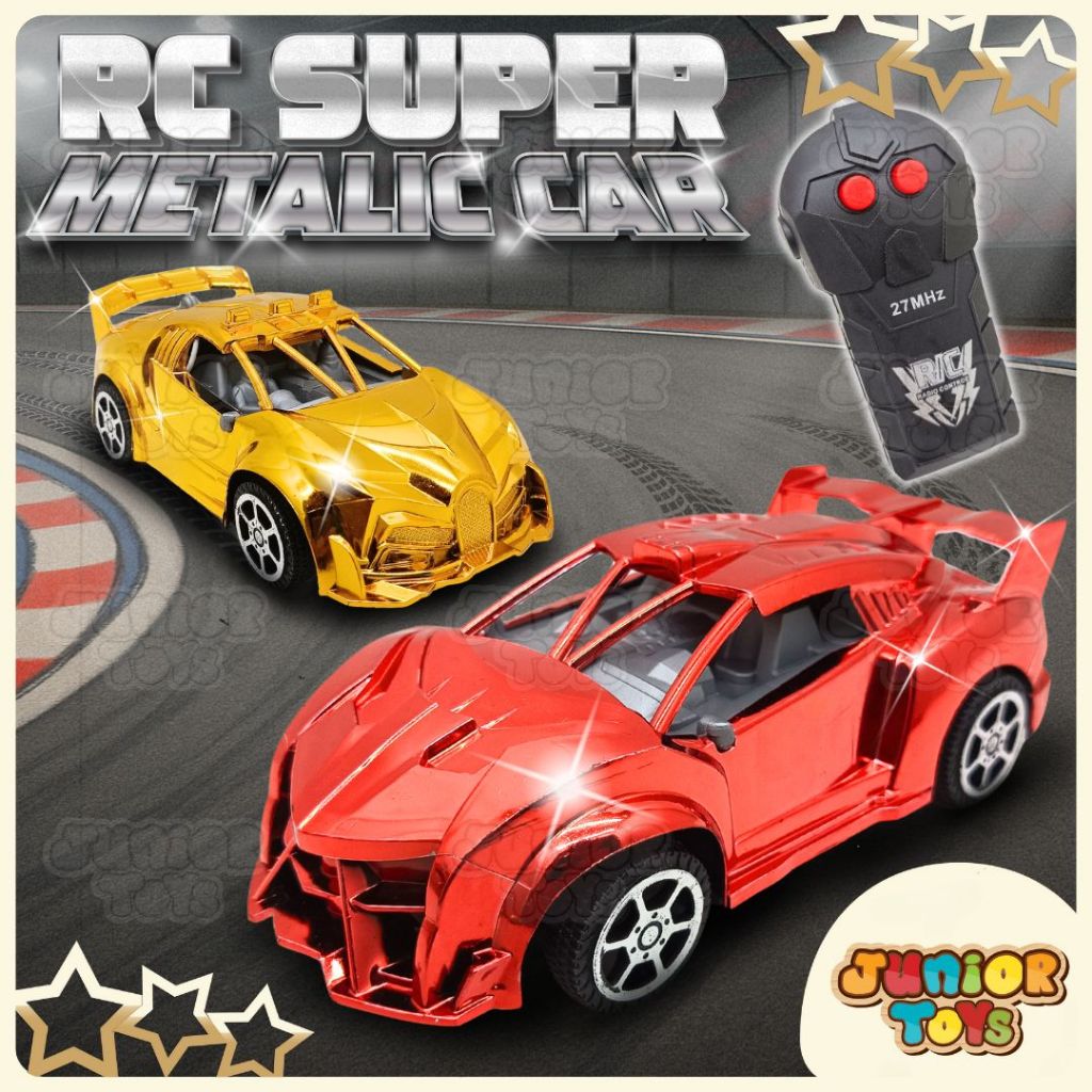 Jual Mainan Remote Control RC Mobil Sedan Balap Metalic Car | Shopee ...