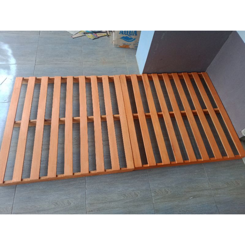 Jual DIPAN/RAK KASUR MINIMALIS DARI KAYU MAHONI | Shopee Indonesia