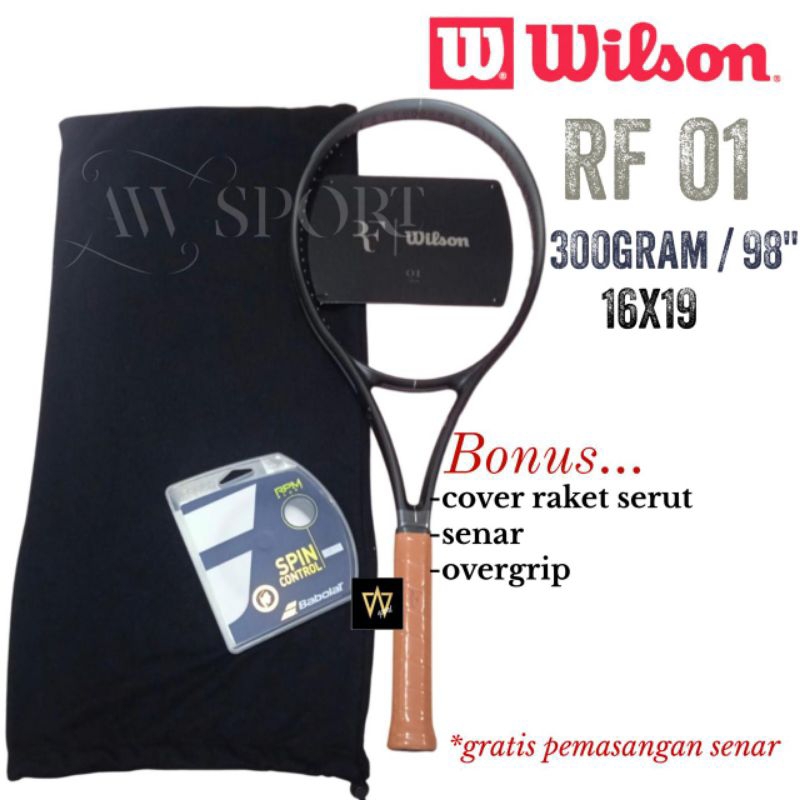 Jual Raket Tenis Wilson RF 01 Berat : 300g 98