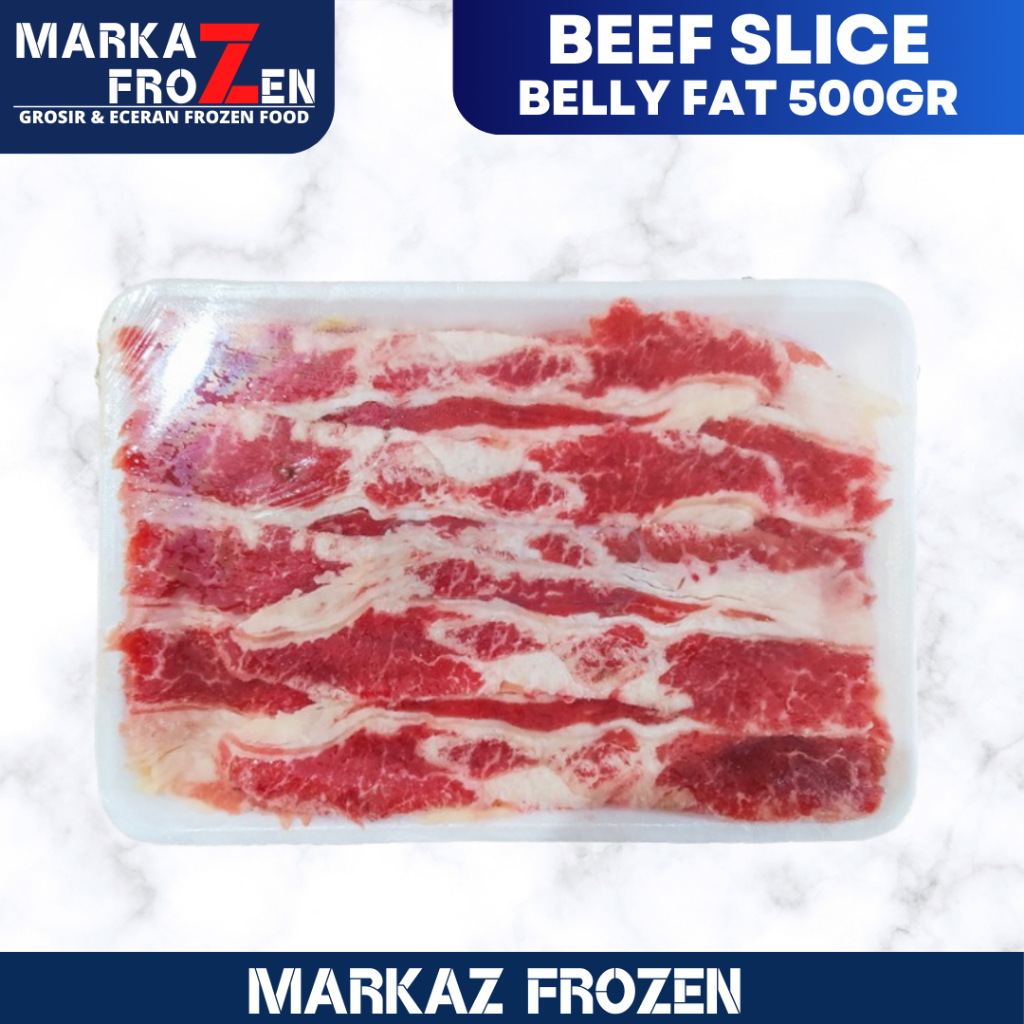Jual BEEF SLICE BELLY FAT 500GR | Shopee Indonesia