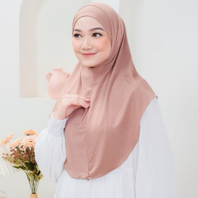 Loly - Hijab Instan Terbaru Kekinian Jilbab Instant Jersey Premium