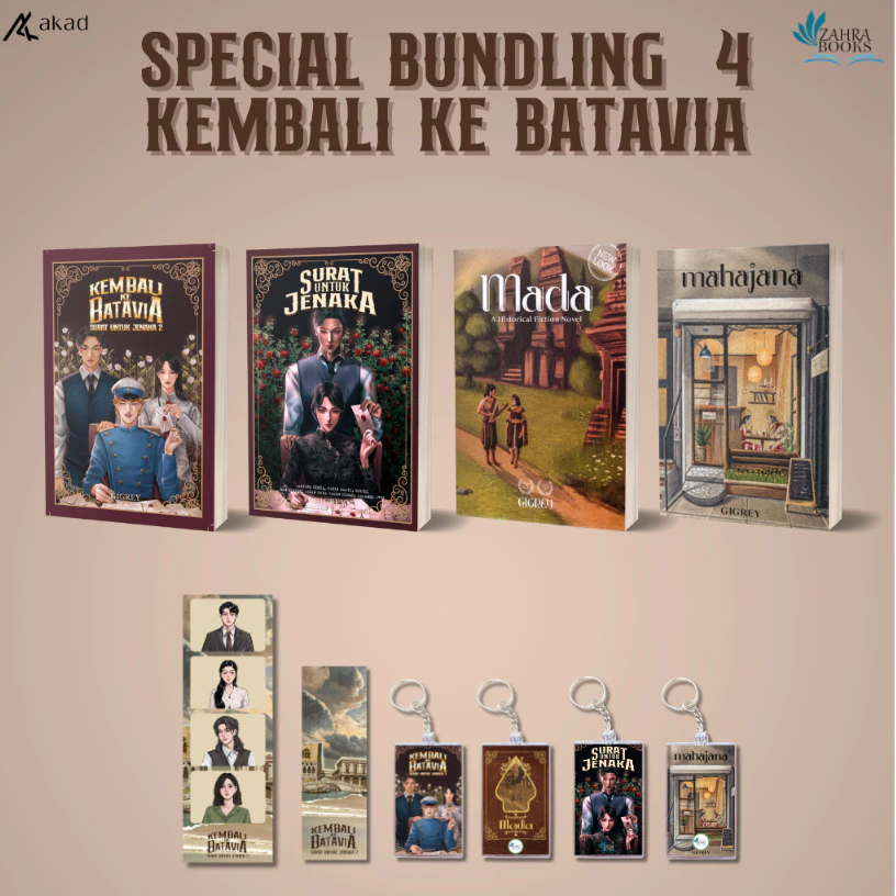 Jual Special Bundling Novel Kembali Ke Batavia Novel Mada Novel