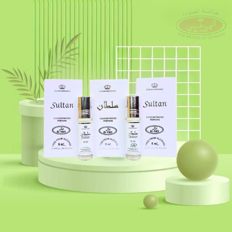 Jual 1 Bok 6 Botol Parfum SULTAN Roll on 6ml non alkohol | Shopee Indonesia