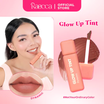 Raecca Glow Up Tint Rekomendasi Liptint Waterproof Untuk Sekolah Dan Daily Use