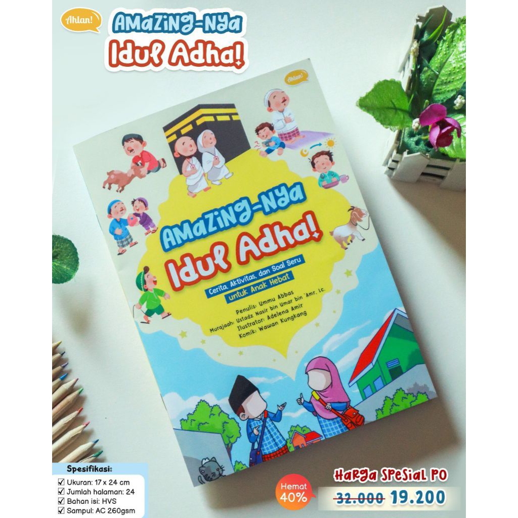 Jual Buku Bacaan Cerita Aktivitas Hari Raya Untuk Anak Muslim | Amazing ...