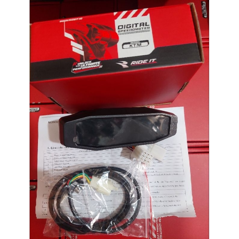 Jual Speedometer Di gital KTM mini, Model Koso | Shopee Indonesia